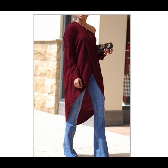 Hi low blouse🌺🌎🌻 - Picture 2 of 2